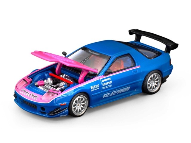 予約 PR640396 POP RACE × XCARTOYS 1/64 マツダ MAZDA RX7 FC3S RE