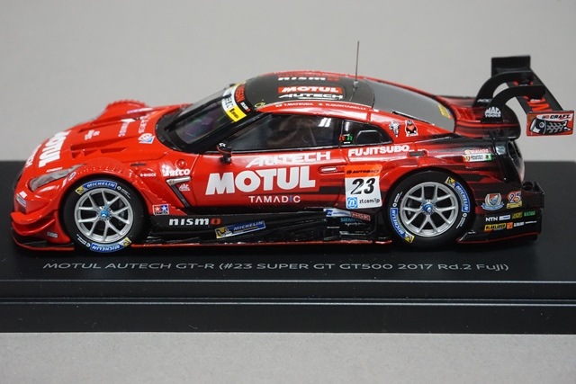 1/43 エブロ KWAM122207 日産 ニスモ モチュール オーテック GT-R #23