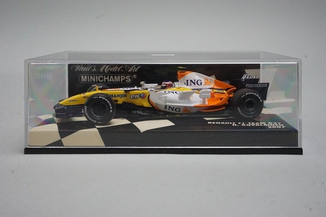 1/43 �ߥ˥����ץ� 400070004 ��Ρ� F1������ R27 2007 #4 H.���Х饤�ͥ�