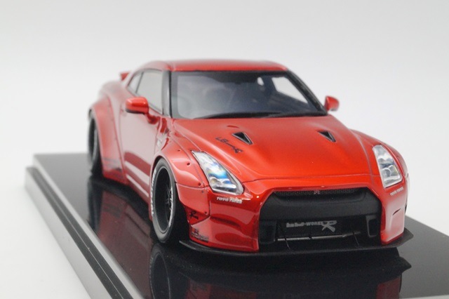 ����17B04-34 onemodel 1/43 ���� LB Work R35 Ducktail  ���������å�