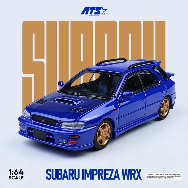新品 ATS881501 ATS 1/64 スバル インプレッサ Subaru IMPREZA WRX