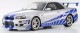 ���� KSR12007A ���� 1/12 ���� Nissan �������饤�� R34 GT-R 2001 " Fast & Furious " (����С�/�֥롼���ȥ饤��) 