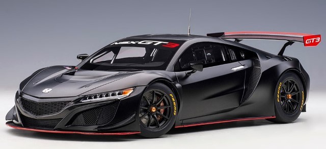 新品 81899 オートアート 1/18 ホンダ NSX GT3 2018 （マット
