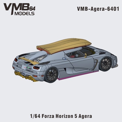 予約 VMB 1/64 ケーニグセグ アゲーラ Koenigsegg Forza Horizon 5