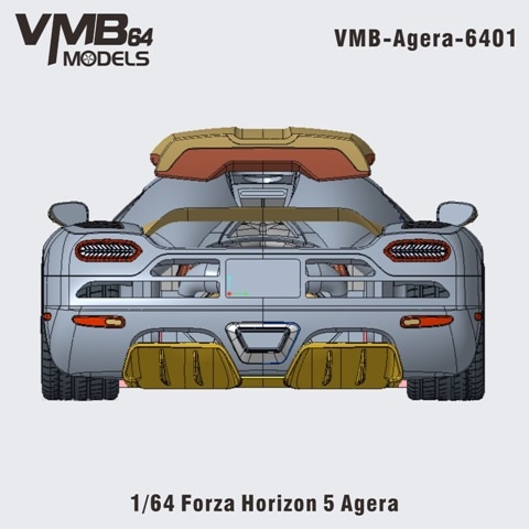 予約 VMB 1/64 ケーニグセグ アゲーラ Koenigsegg Forza Horizon