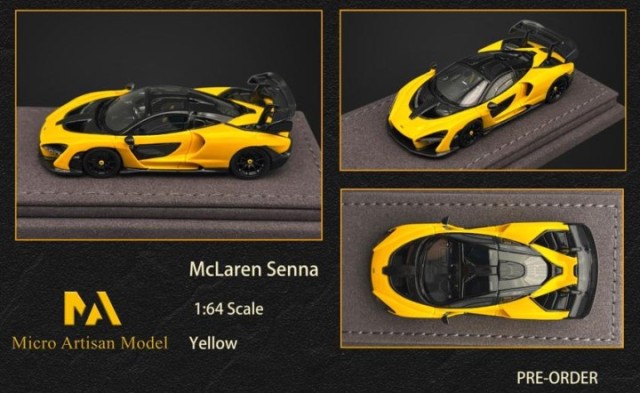 新品 Micro Artisan Model 1/64 マクラーレン セナ McLaren Senna