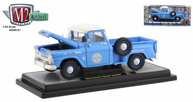 予約40300-81B M2マシーンズ 1/24 シボレー Apache Step Side - PAM AM