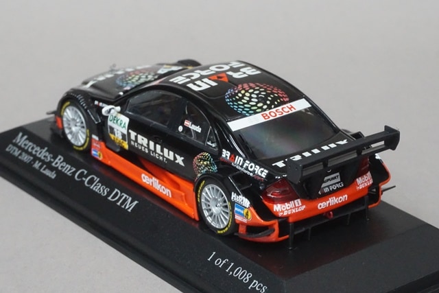 【ミニチャンプス】メルセデスベンツC-Class DTM M.Hakkinen 1/43 Mercedes-benz C Class DTM 2005 8 Mika Hakkinen for sale