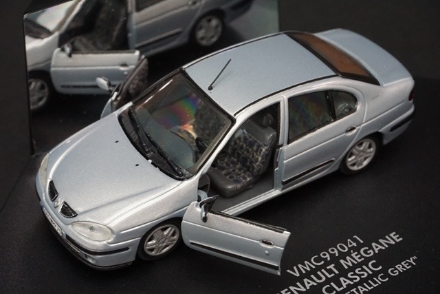 1/43 ビテス VMC99041 ルノー メガーヌ クラシック 1999 メタリック