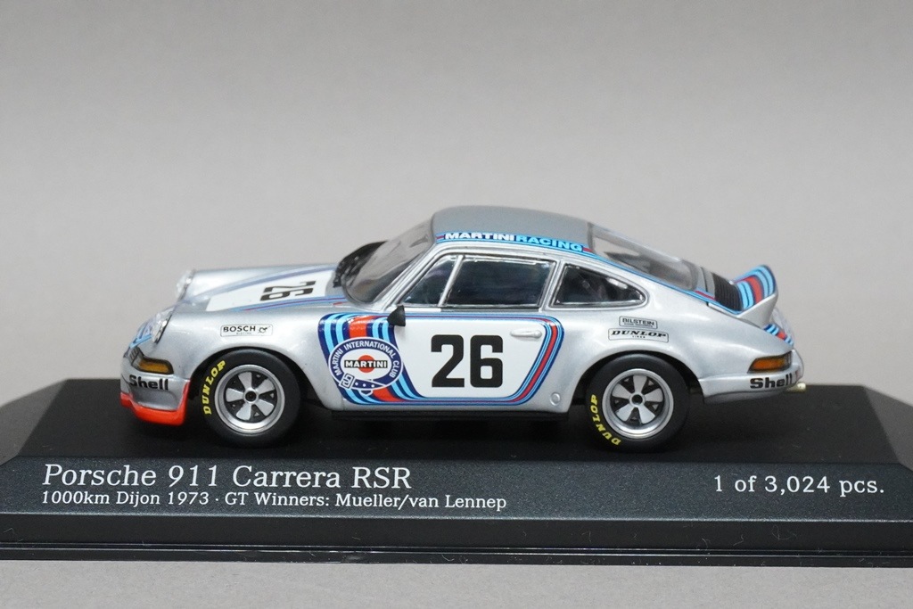 1/43 ミニチャンプス 430736926 ポルシェ 911 カレラ RSR