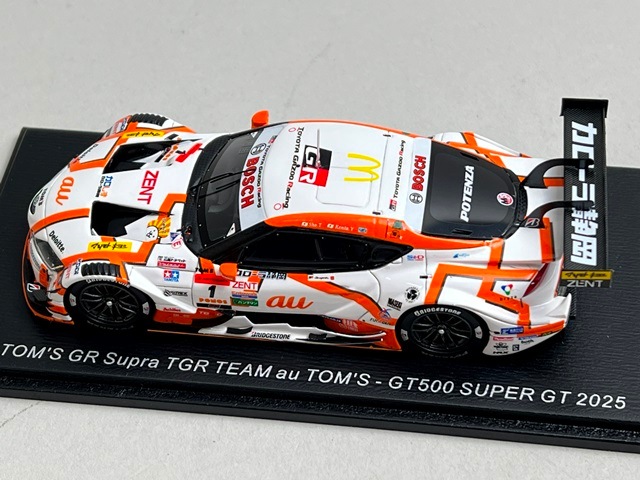 1/43 ���ѡ��� 43SGT25001 au �ȥॹ GR �����ץ� TGR������ GT500 �����ѡ�GT 2025 #1 �ڰ��� / ��������
