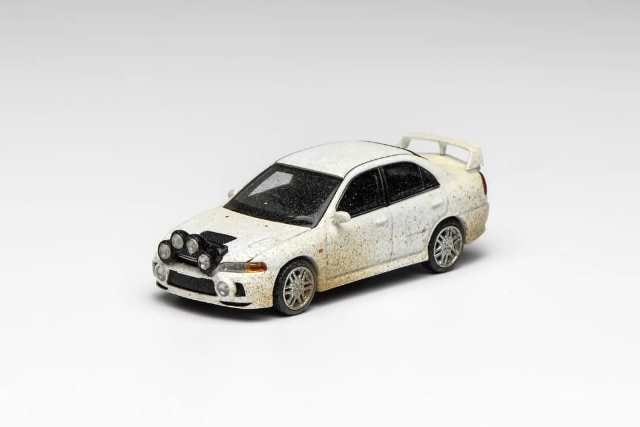 新品 M64015 モーターヘリックス 1/64 三菱 Lancer Evolution IV Muddy