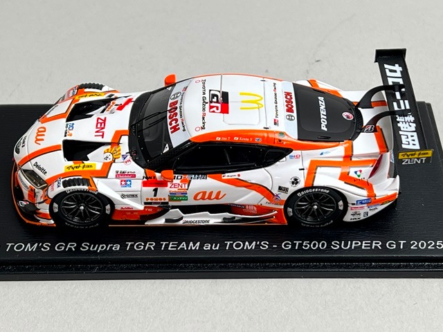 1/43 ���ѡ��� 43SGT25001 au �ȥॹ GR �����ץ� TGR������ GT500 �����ѡ�GT 2025 #1 �ڰ��� / ��������