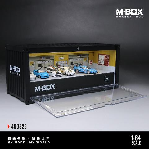 Tonytony・オーダー品/ディスプレーBOX / ネオジオラマ 予約 MB400323 M-BOX 1/64 コンテナ コレクション ジオラマ CONTAINER