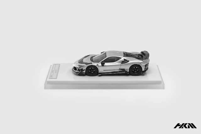 予約 HKM Premium 1/64 Mansory F9XX(SF90) Silver Stradale, Boost
