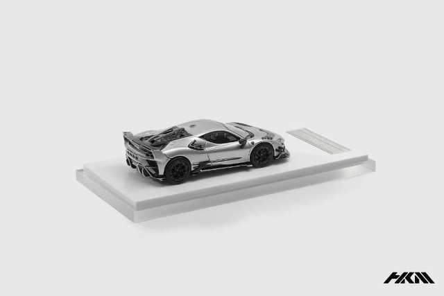 予約 HKM Premium 1/64 Mansory F9XX(SF90) Silver Stradale, Boost