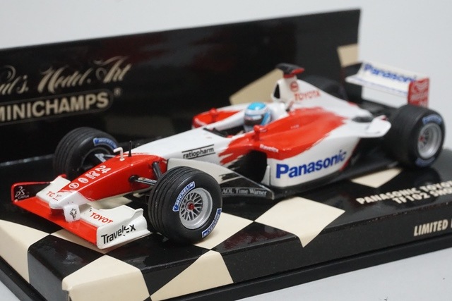 1/43 ミニチャンプス 400020074 パナソニック トヨタ レーシング TF102