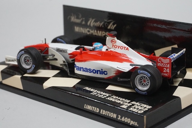 1/43 ミニチャンプス 400020074 パナソニック トヨタ レーシング TF102