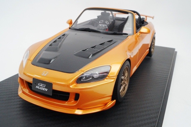 新品17B11-17MP10B onemodel 1/18 ホンダ S2000 Mugen MF10 Bronze