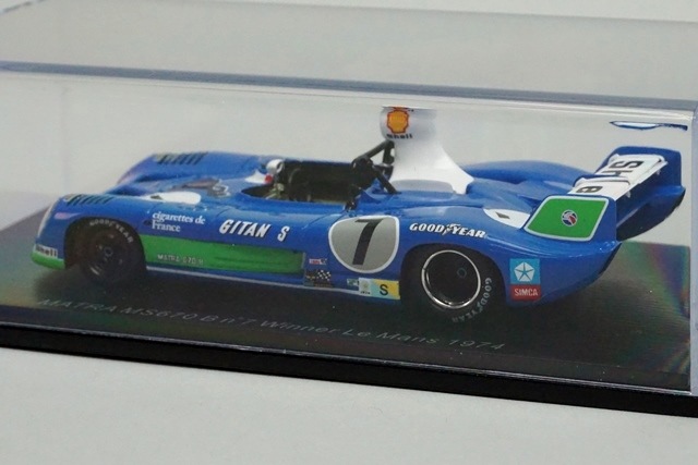1/43 スパーク 43LM74 マトラ MS670B ルマン24h 優勝 1974#7, Boost