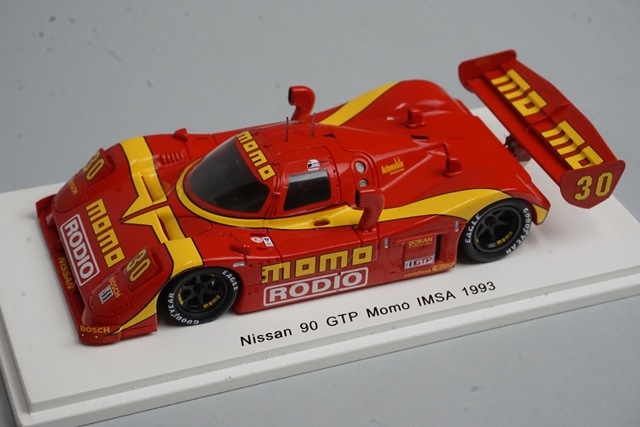 1/43 スパーク S3884 日産 90 GTP Momo IMSA 1993 #30 G.モレッティ