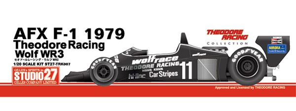���TRK007 ��������27 1/20 Theodore Racing��Wolf WR3 AFX F-1 1979