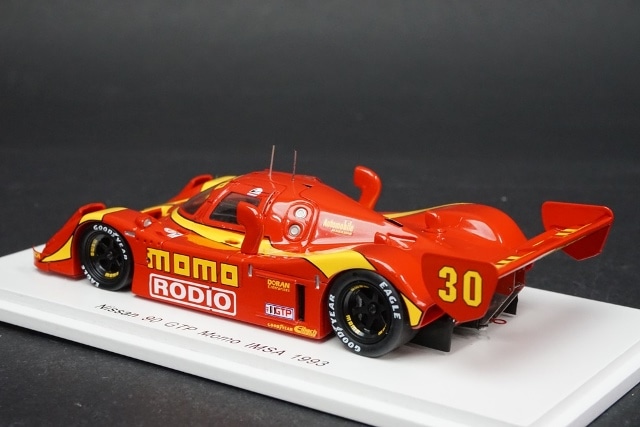 1/43 スパーク S3884 日産 NTP-90 momo #30 IMSA 1993 G.Moretti - D