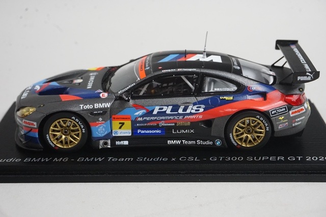 1/43 スパーク SGT005 スタディ BMW M6 CSL GT300 スーパーGT 2020 #7