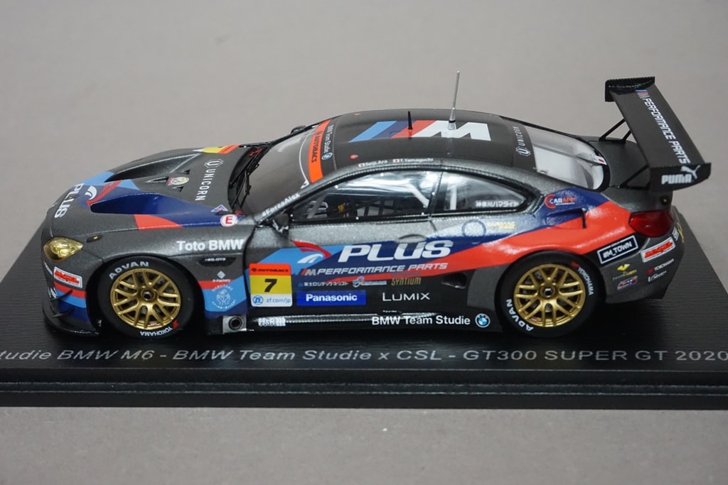 1/43 スパーク SGT005 Studie BMW M6 GT300 スーパーGT 2020 #7, Boost