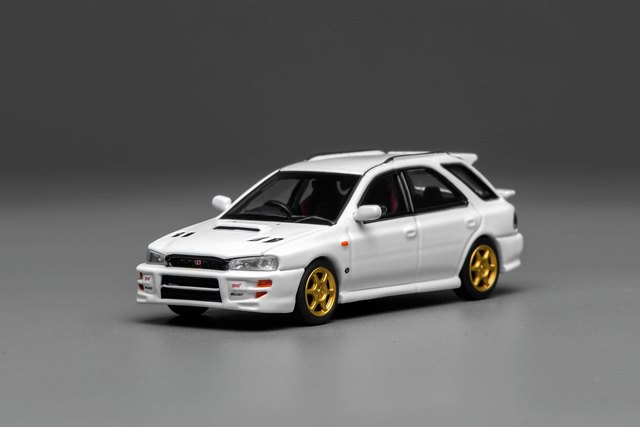 新品 M67102 モーターヘリックス 1/64 スバル lmpreza Wagon WRX STi