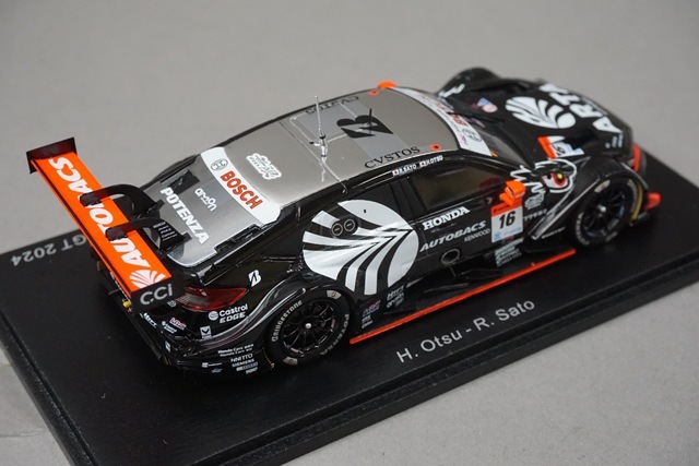 1/43 スパーク SGT154 ホンダ ARTA 無限 シビック タイプ R-GT GT500