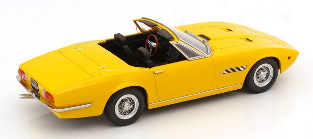 ���� KKDC181303 KK scale 1/18 �ޥ���ƥ� Maserati Ghibli Spyder 1970 yellow