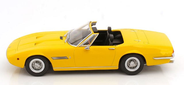 ���� KKDC181303 KK scale 1/18 �ޥ���ƥ� Maserati Ghibli Spyder 1970 yellow