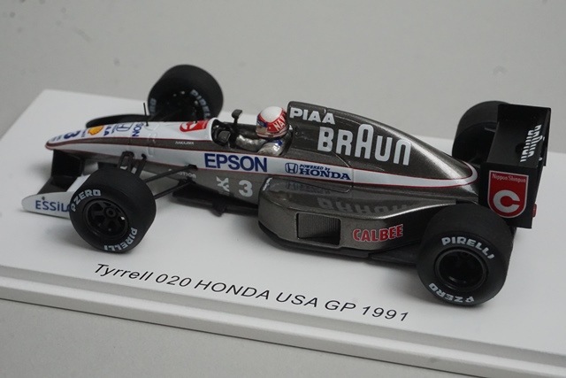 1/43 スパーク ROMU039 ロム特注 ティレル 020 ホンダ アメリカGP 1991