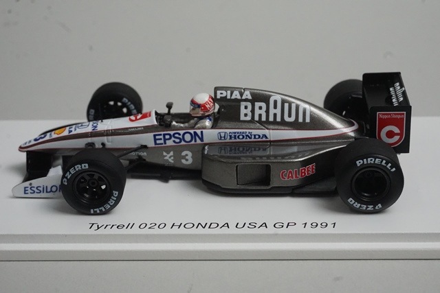 [未開封/希少] 1/43 ティレル 020 1991アメリカGP #3 中嶋悟 未開封/希少] 1/43 ティレル 020 1991アメリカGP #3 中嶋悟 - メルカリ