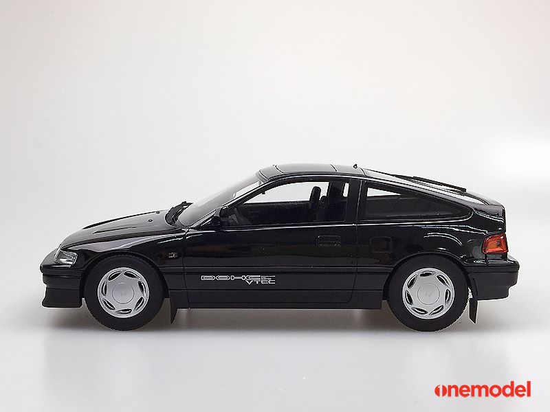 新品17B09-05 onemodel 1/18 ホンダ CRX (EF7) CR-X Flint Black  