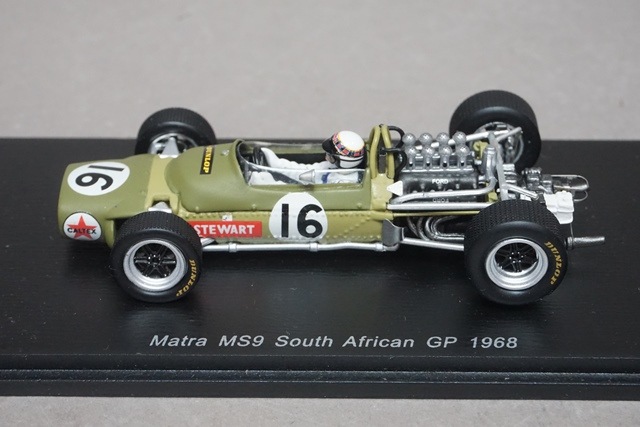 1/43 スパーク S1587 Matra MS9 南アフリカGP 1968 #16, Boost Gear