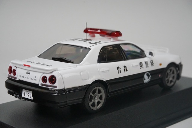 1/43 レイズ H7430208 日産 スカイライン 25 GT-ｔ (ER34) 2002 青森県