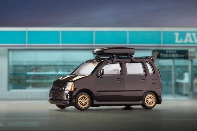 予約 Stance Hunters 1/64 スズキ ワゴンR Suzuki Wagon R RR ブラック