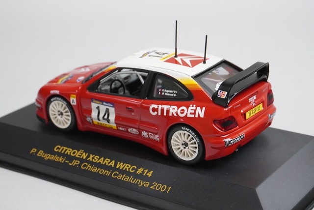 1/43 イクソ RAM006 シトロエン クサラ WRC カタルーニャ 2001 #14 P