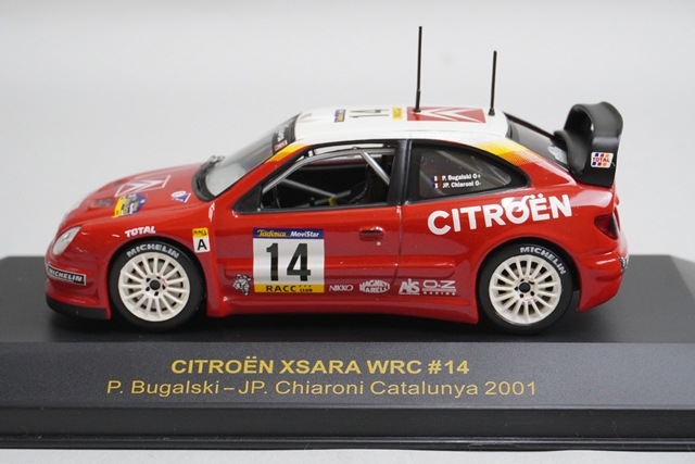 SCX シトロエン クサラ WRC アルファロメオ 156 スロットカー 1/43 イクソ RAM006 シトロエン クサラ WRC カタルーニャ 2001 #14 P