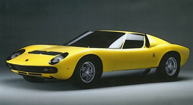 予約 LSMH04 LOOKSMART 1/18 ランボルギーニ Lamborghini Miura P400