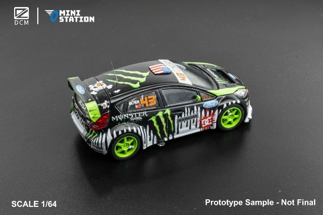 新品 DCM & Mini Station 1/64 フォード フィエスタ Ford Fiesta ST