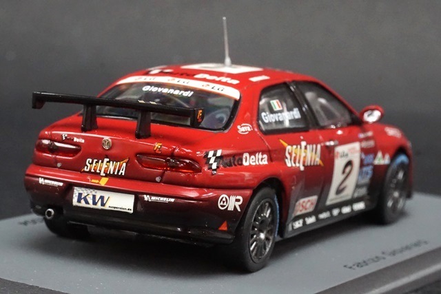 1/43 スパーク S0464 アルファロメオ 156 ETCC 2004 5位 #2 Fabrizio