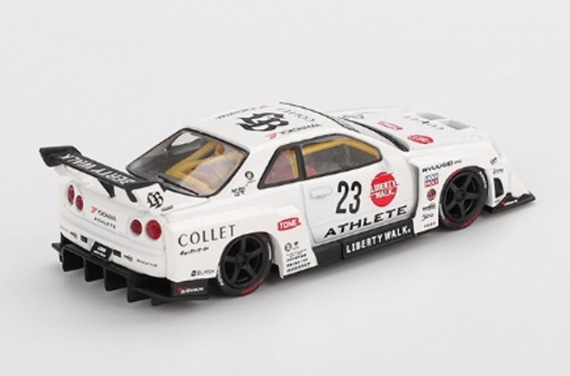 新品 MGT01059-BL TSM MINI-GT 1/64 日産 Nissan LB-ER34 Super