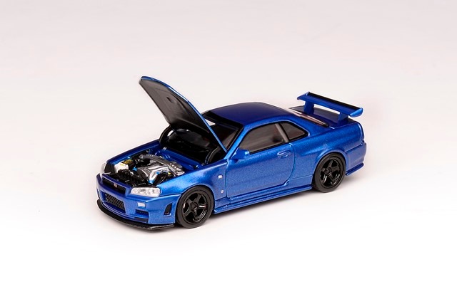 予約 M63416 モーターヘリックス 1/64 NISMO R34 GT-R Z-tune
