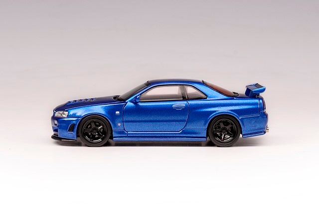 新品 M63416 モーターヘリックス 1/64 NISMO R34 GT-R Z-tune Bayside
