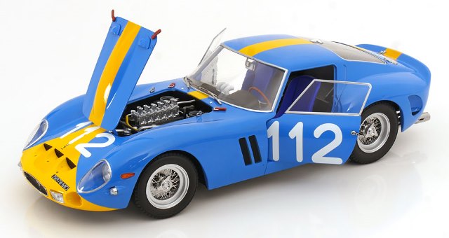 新品 KKDC120123 KK scale 1/12 フェラーリ 250 GTO 1962 Targa Florio