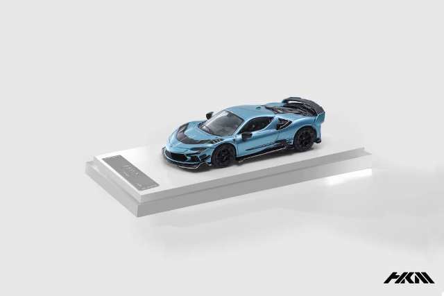 予約 HKM Premium 1/64 Mansory F9XX(SF90) Skyblue Stradale, Boost