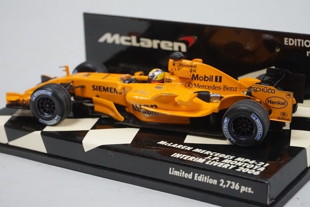 1/43 �ߥ˥����ץ� 530064374 �ޥ��顼��� ��륻�ǥ� MP4-21 INTERIM LIVERY 2006 #4 J.P.���ȡ���